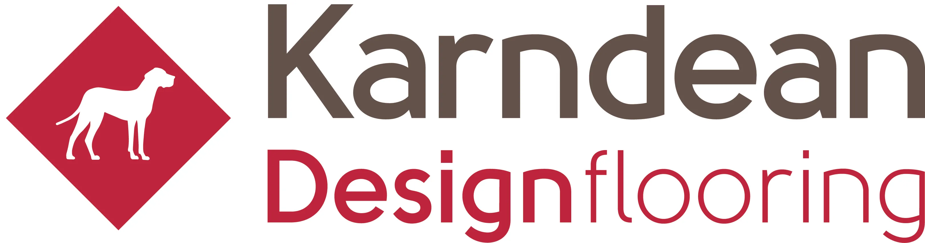 a sign that says karndean design flooring